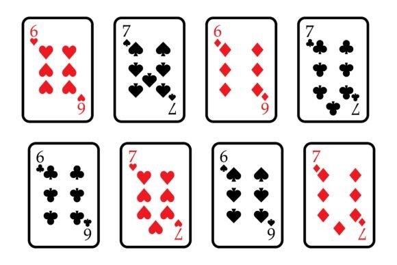Download Casino Poker Cards Game Elements Set - Game Collection