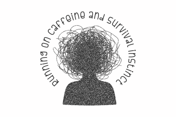 Download Caffeine and Survival Instinct SVG - Instinct Collection