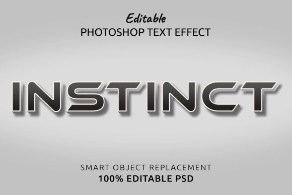 Download Instinct Photoshop Editable Text Effect - Instinct Collection