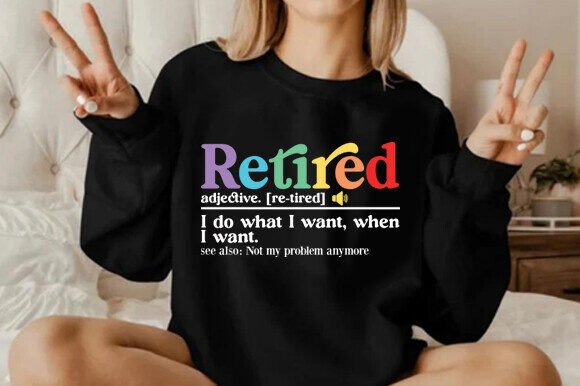 Download Funny Retired Definition Vintage Svg - Definition Collection