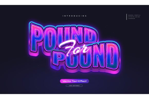 Download 3D and Glowing Neon Text Effect - Neon text effect Collection