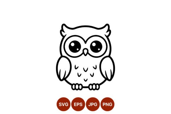 Download Cute Cartoon Owl Vector Art - Cartoon Collection