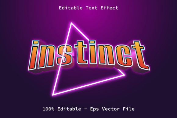 Download Instinct Modern Style Text Effect - Instinct Collection
