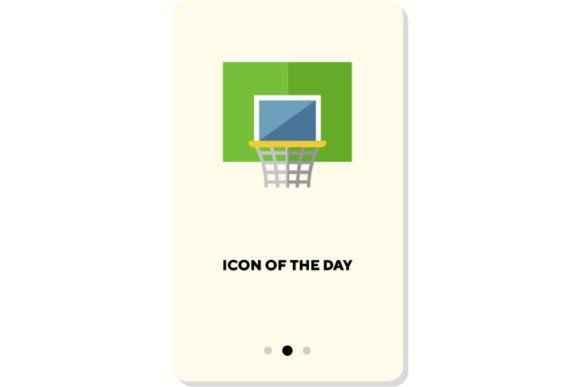 Download Basketball Game Elements Flat Vector Ico - Game Collection