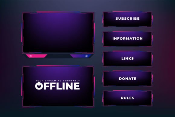 Download Online Game Streaming Frame Border - Game Collection